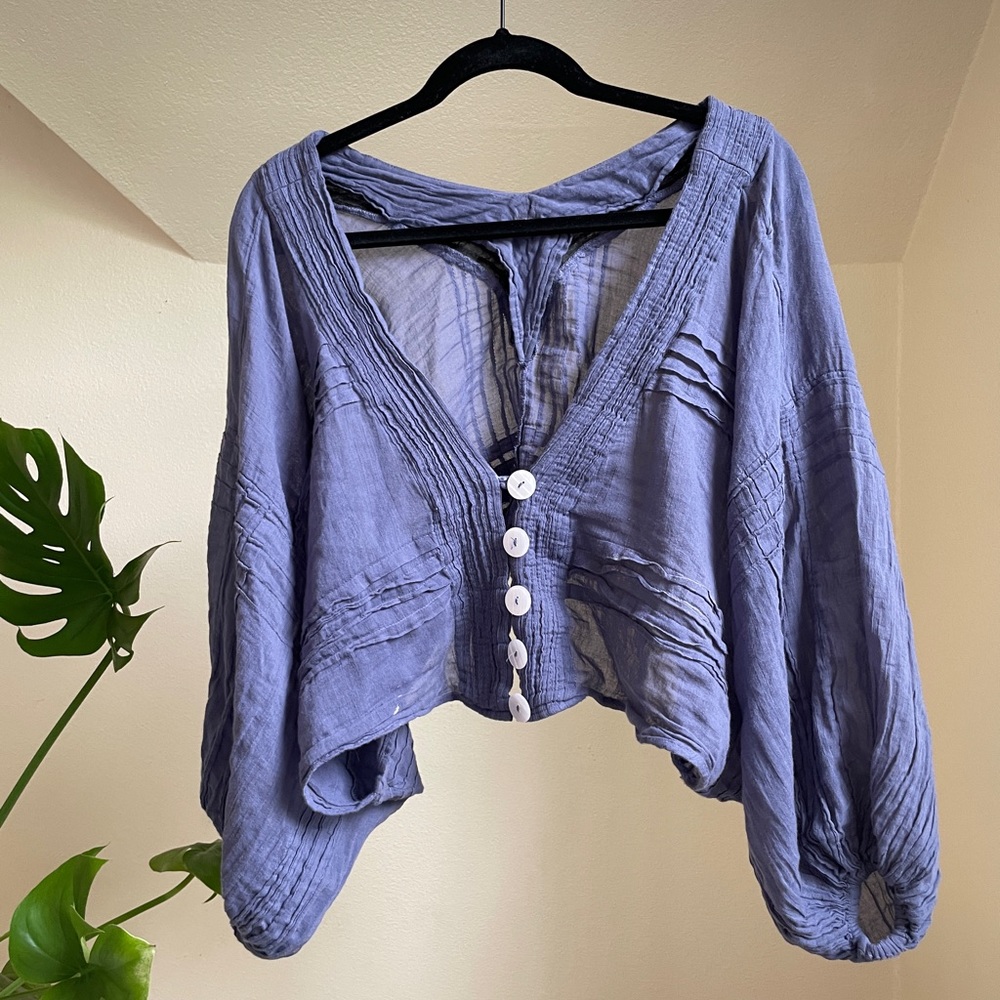 Free people off-the-shoulder top